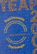 Bild: Experimentelle Psychologie - Pabst Science Publishers