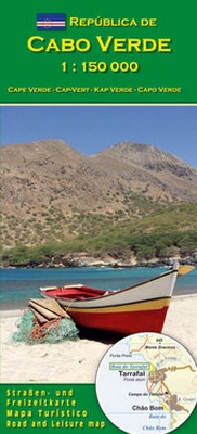 Abbildung von: Cabo Verde 1:150.000 - AB Kartenverlag
