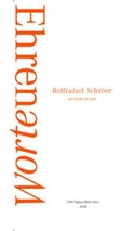 Cover: Ehrenwort 5 - Edition Virgines