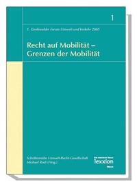 Bild: Recht auf Mobilität - Grenzen der Mobilität - Lexxion Verlagsgesellschaft
