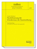 Bild: Flexibilisierung der Erfordernisse der Raumordnung - Lexxion Verlagsgesellschaft