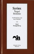 Cover: Syrinx Vogel Stimme - Orlandus Trust gGmbH