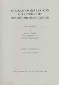 Cover: Biographisches Lexikon zur Geschichte der b&ouml;hmischen L&auml;nder. Band IV. Lieferung 3: SOKOL-STEFANI - Collegium Carolinum