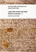 Cover: "Aller Ehre werth und nicht leicht zu ersetzen..." - Universit&auml;tsverlag Rhein-Ruhr