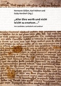 Cover: "Aller Ehre werth und nicht leicht zu ersetzen..." - Universit&auml;tsverlag Rhein-Ruhr