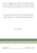 Cover: Strukturmerkmale f&uuml;r die vergleichende Bewertung von Niederspannungsnetzen - printproduction M. Wolff