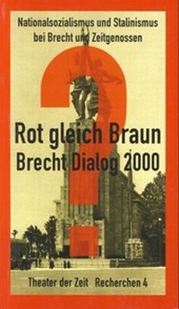 Enlarge image Cover: Brecht-Tage 2000 - Theater der Zeit