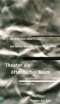 Cover: Die Berliner Ermittlung - Theater der Zeit