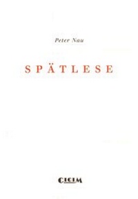 Enlarge image Cover: Spätlese - Belleville