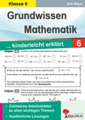 Cover: Grundwissen Mathematik / Klasse 6 - KOHL VERLAG Der Verlag mit dem Baum