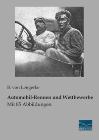 Abbildung von: Automobil-Rennen und Wettbewerbe - Fachbuchverlag-Dresden
