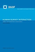 Cover: Human Survey-Interaction - Herbert von Halem Verlag