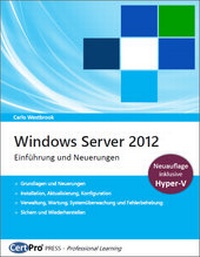 Abbildung von: Windows Server 2012 - Einführung und Neuerungen - CertPro