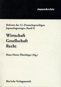 Cover: Wirtschaft, Gesellschaft, Recht - Bier'sche Verlagsanstalt