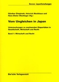 Cover: Vom Ungleichen in Japan - Bier'sche Verlagsanstalt