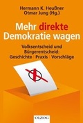 Cover: Mehr direkte Demokratie wagen - Olzog ein Imprint der Lau Verlag & Handel KG