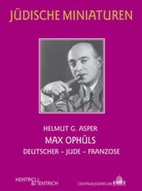 Enlarge image Cover: Max Ophüls - Hentrich und Hentrich Verlag Berlin