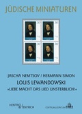 Cover: Louis Lewandowski - Hentrich und Hentrich Verlag Berlin