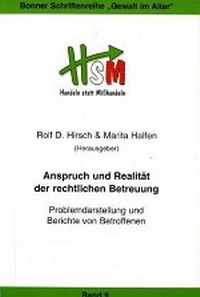 Abbildung von: Anspruch und Realität der rechtlichen Betreuung - Mabuse