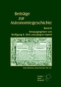 Cover: Beitr&auml;ge zur Astronomiegeschichte / Beitr&auml;ge zur Astronomiegeschichte - AVA