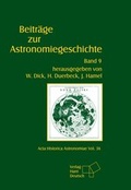 Cover: Beitr&auml;ge zur Astronomiegeschichte - AVA