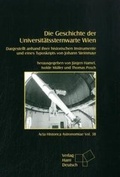 Cover: Die Geschichte der Universit&auml;tssternwarte Wien - AVA