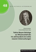 Cover: Tobias Mayers Beitr&auml;ge zur Wissenschaft des 18. Jahrhunderts im Lichte neuerer Untersuchungen - AVA