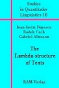 Cover: The Lambda-structure of Texts - RAM-Verlag