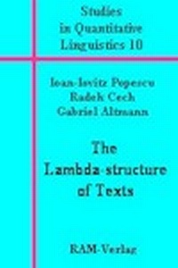 Enlarge image Cover: The Lambda-structure of Texts - RAM-Verlag
