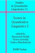 Cover: Issues in Quantitative Linguistics Vol. 2 - RAM-Verlag