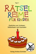Cover: R&auml;tsel-Reime f&uuml;r Kinder - Verlag Andrea Schr&ouml;der