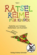 Cover: R&auml;tsel-Reime f&uuml;r Kinder - Verlag Andrea Schr&ouml;der