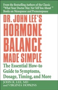 Cover: Dr John Lee's Hormone Balance Made Simple - Life and Style