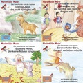Cover: Die Geschichte von der kleinen G&auml;mse Jana, die nicht springen will. / Die Geschichte von der kleinen Schwalbe Ina, die nicht in den S&uuml;den fliegen will. / Die Geschichte vom kleinen Bussard Horst, der keine M&auml;use fangen will / Die Geschichte vom kleinen Zitronenfalter Zitro, der sich verlieben m&ouml;chte. - Marienk&auml;fer Marie Kinderbuchverlag