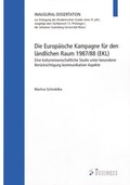 Cover: Die Europ&auml;ische Kampagne f&uuml;r den L&auml;ndlichen Raum 1987/88 - Westarp BookOnDemand