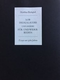 Cover: Lob des Kalauers und andere F&uuml;r- und Widerreden - quartus-Verlag