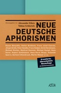 Cover: Neue deutsche Aphorismen - edition AZUR