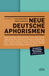 Abbildung von: Neue deutsche Aphorismen - edition AZUR