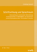 Bild: Schriftwirkung und Sprachraum - Hülsbusch, W