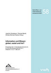 Abbildung von: Information und Wissen: global, sozial und frei? - Hülsbusch, W