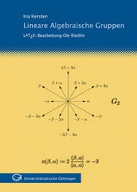 Abbildung von: Lineare Algebraische Gruppen - Universitätsverlag Göttingen