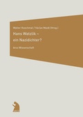 Cover: Hans Watzlik - ein Nazidichter? - Arco