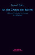 Cover: An der Grenze des Rechts - Velbr&uuml;ck