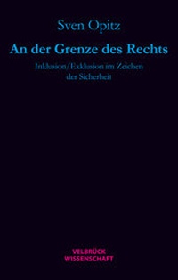 Enlarge image Cover: An der Grenze des Rechts - Velbrück