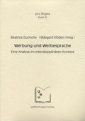 Cover: Werbung und Werbesprache - Egert, G