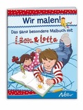 Cover: Wir malen! Das ganz besondere Malbuch mit Leon & Lotta - Nellio Verlag