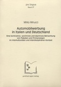 Cover: Automobilwerbung in Italien und Deutschland - Egert, G