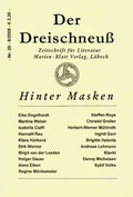 Cover: Hinter Masken - Marien-Blatt