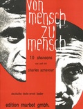 Cover: Von Mensch zu Mensch - Bosworth Edition - Hal Leonard Europe GmbH