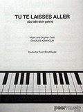 Cover: Du l&auml;sst dich geh'n - Bosworth Edition - Hal Leonard Europe GmbH